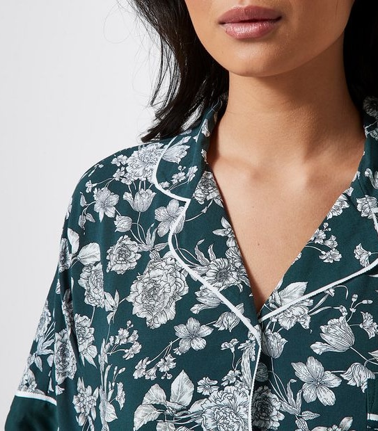 Viscose Short Sleeve Nightshirt
