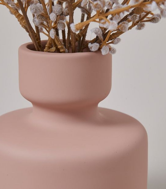 Faux Dried Stems in Pot