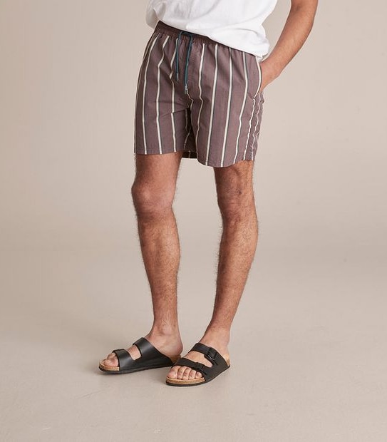 Commons Stripe Volley Shorts