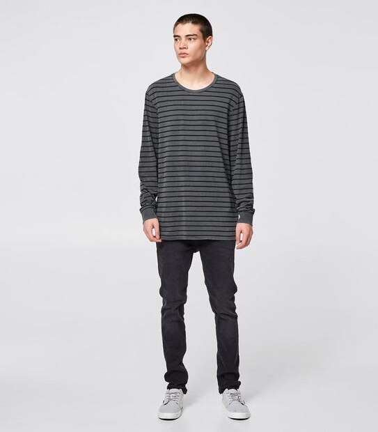 Commons T-Shirt - Grey Stripe