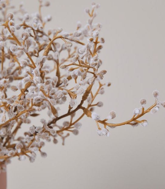 Faux Dried Stems in Pot
