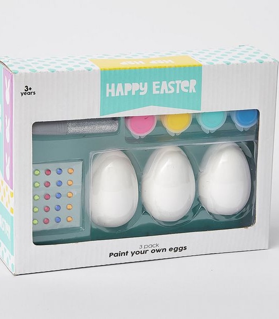 Easter Paint Your Own Eggs 3 Pack