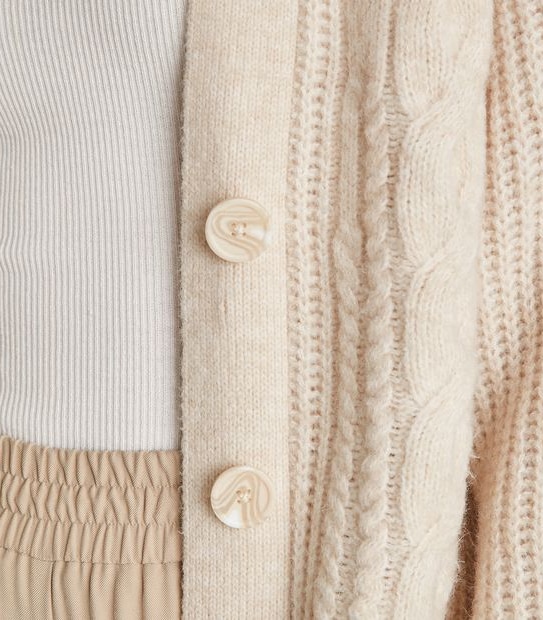 Preview Longline Cable Cardigan