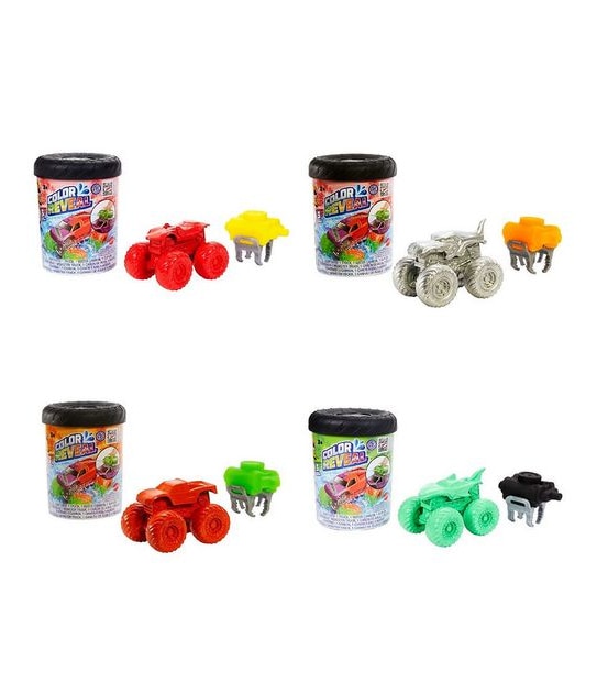 Hot Wheels Monster Trucks Colour Reveal Water Blaster - Assorted*