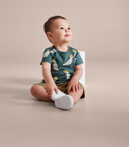 3 Pack Baby Organic Cotton Print T-shirts 6 of 6