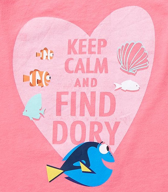 Finding Dory 'Keep Calm' Pyjama Set