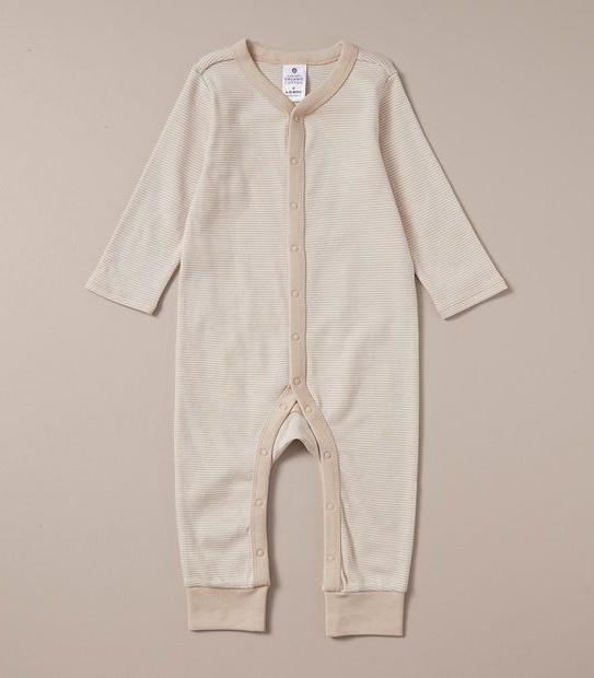 3 Pack Baby Organic Cotton Snap Coveralls 3 of 5