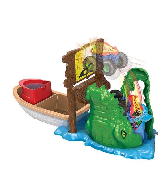 Hot Wheels Monster Trucks Swamp Chomp Playset