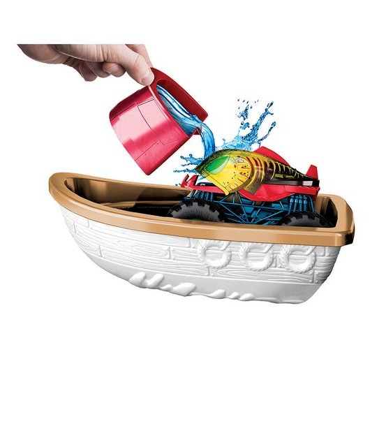 Hot Wheels Monster Trucks Swamp Chomp Playset