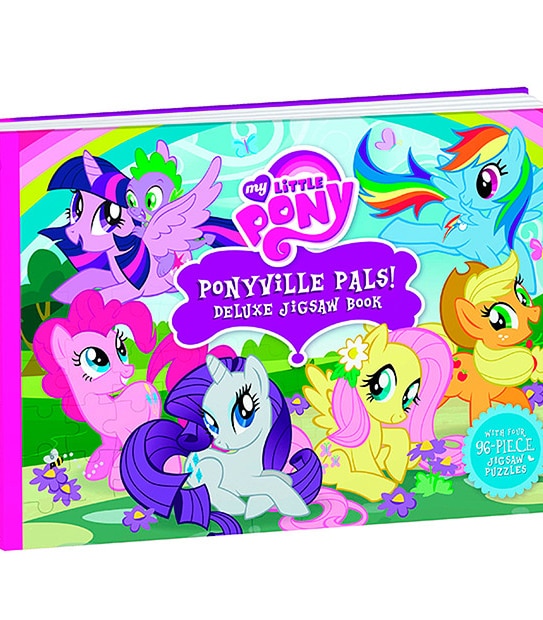 My Little Pony Ponyville Pals Deluxe Jigsaw Book