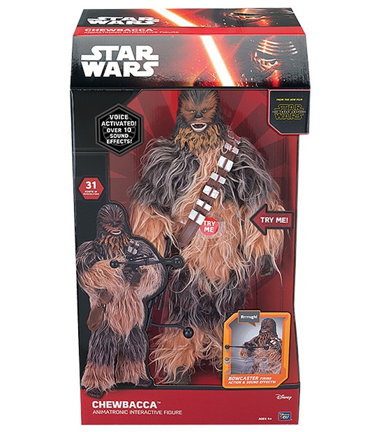 Star Wars Chewbacca&trade; Animatronic Interactive Deluxe Collector’s Edition Figure