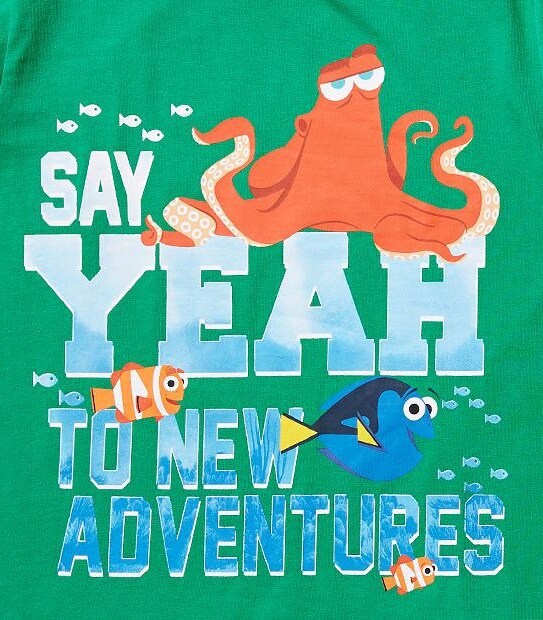 Finding Dory 'Yeah' Print Pyjama Set 2 of 4