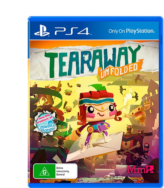 PlayStation&reg; 4 500GB Console & Tearaway Unfolded Bundle
