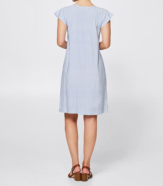 Tie Front Shift Dress