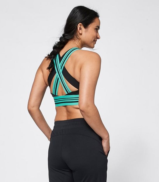 Active 3/4 Length Ribbed Crop Cuff Pants