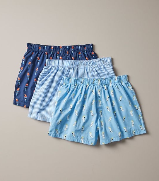 Maxx 3 Pack Woven Boxers