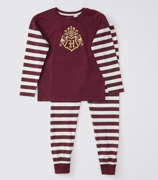 Harry Potter Pyjama Set - Burgundy