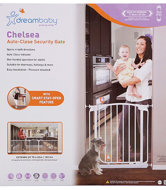 Dreambaby Chelsea Security Gate - White