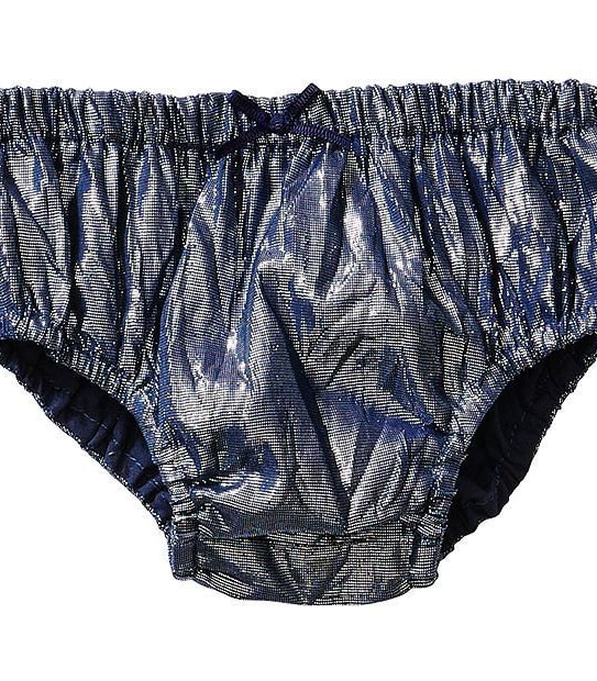 Baby Siobhan Metallic Twist Dress And Bloomers Set 4 of 5