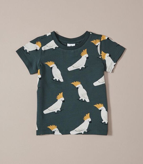 3 Pack Baby Organic Cotton Print T-shirts
