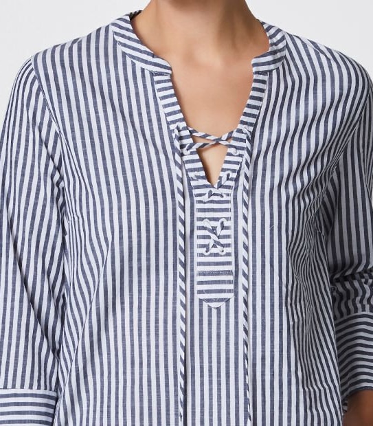 Tie Front Kaftan Dress