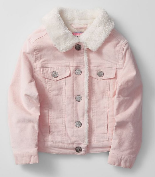 Corduroy Fleece Trucker Jacket