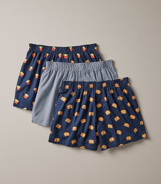 Maxx 3 Pack Woven Boxers