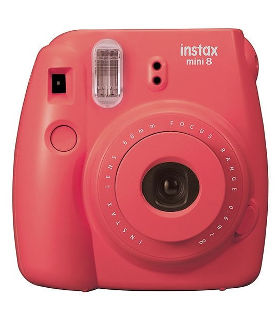 FUJIFILM Instax Mini 8 Camera - Raspberry