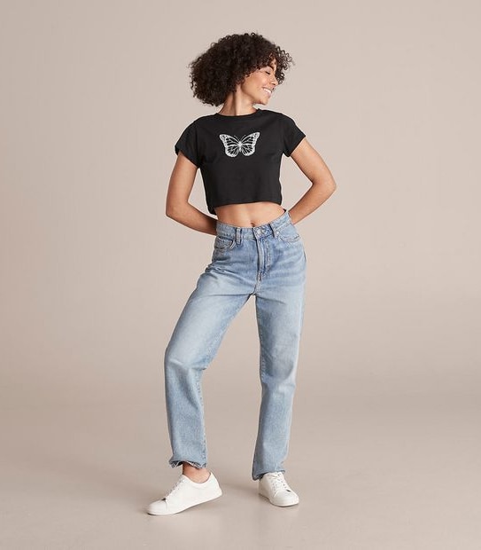 Lily Loves Organic Cotton Baby Crop T-Shirt