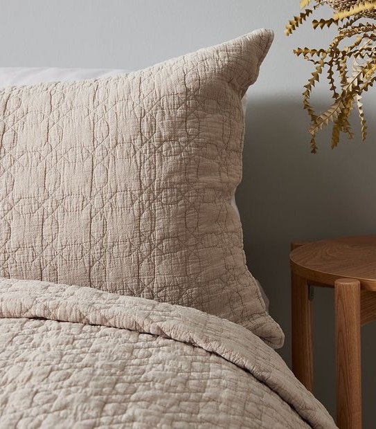 Stonewash Coverlet Set - Queen Bed