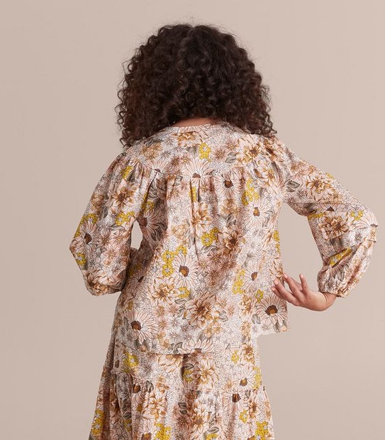 Mum and Me Woven Sleeve Blouse