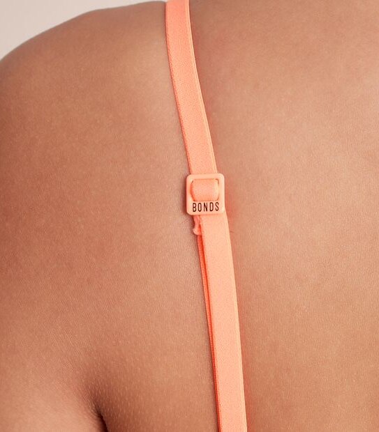 Bonds Retro Rib Triangle Crop Bra; Style: WU8ET