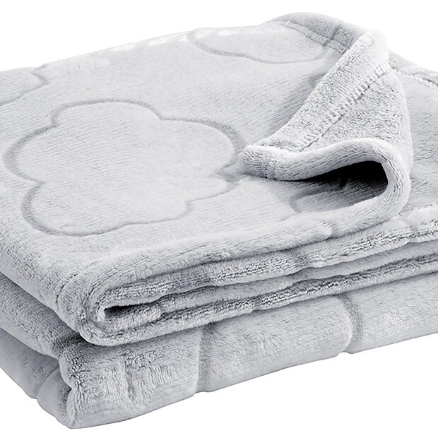 Cashmere Feel Luxury Blanket Heavenly Grey Target Australia