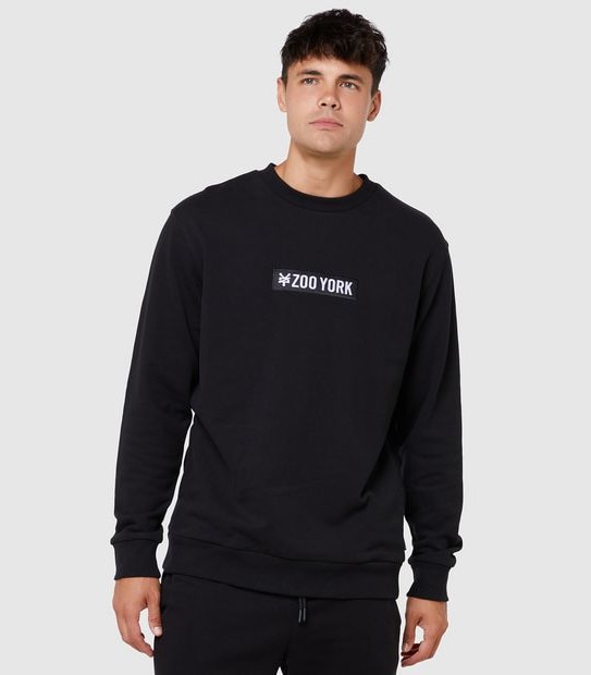 Zoo York Smith Crew Neck Jumper - Black