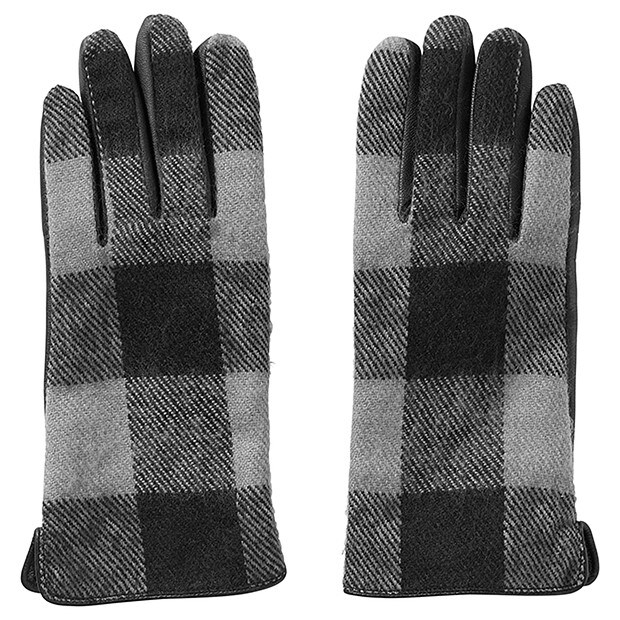 Leather Textile Gloves Leather Textile Gloves