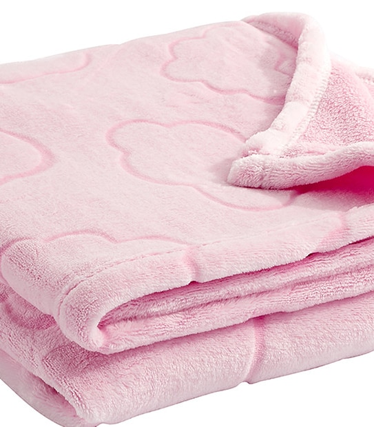 Cashmere Feel Luxury Blanket - Heavenly Pink