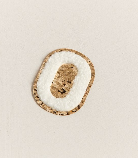 Stick on Patch - Letter O