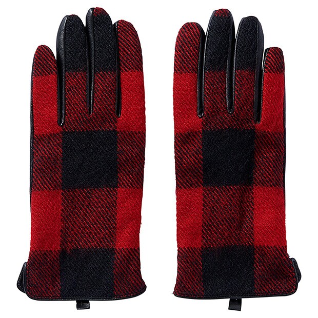 Leather Textile Gloves Leather Textile Gloves