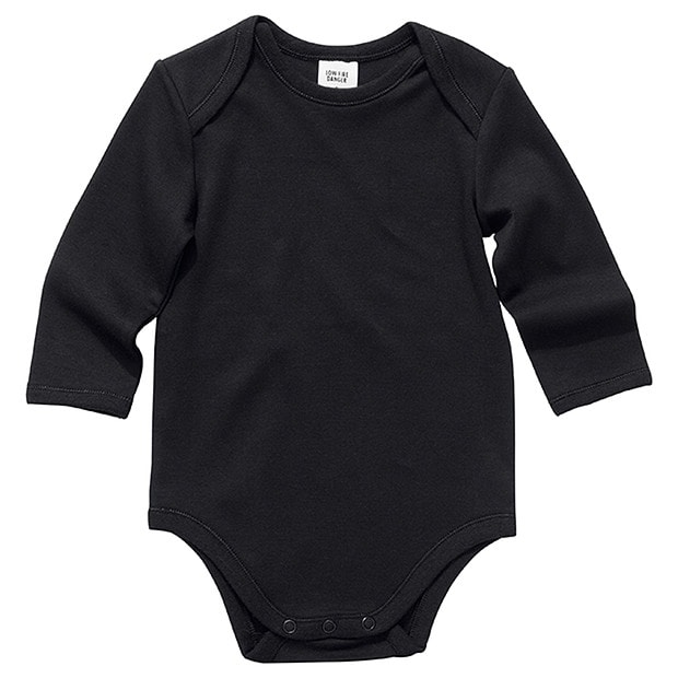 Long Sleeve Bodysuit - Black