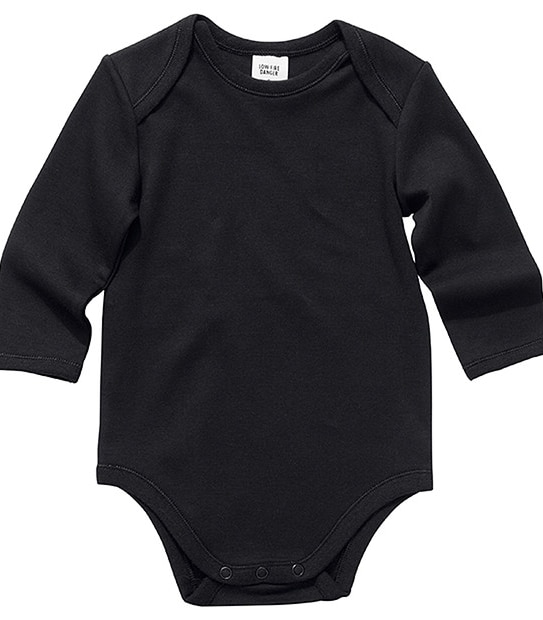 Long Sleeve Bodysuit - Black