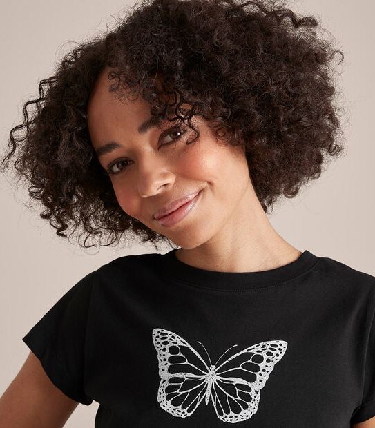 Lily Loves Organic Cotton Baby Crop T-Shirt