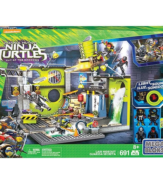 MEGA BLOKS Teenage Mutant Ninja Turtles Sewer Hideout DPF83