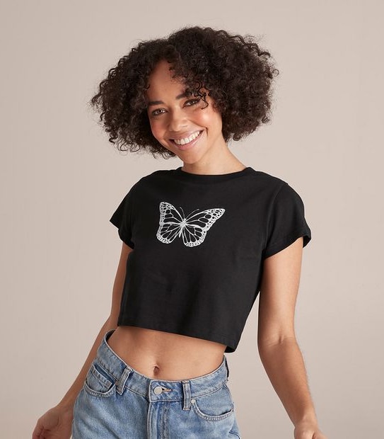 Lily Loves Organic Cotton Baby Crop T-Shirt