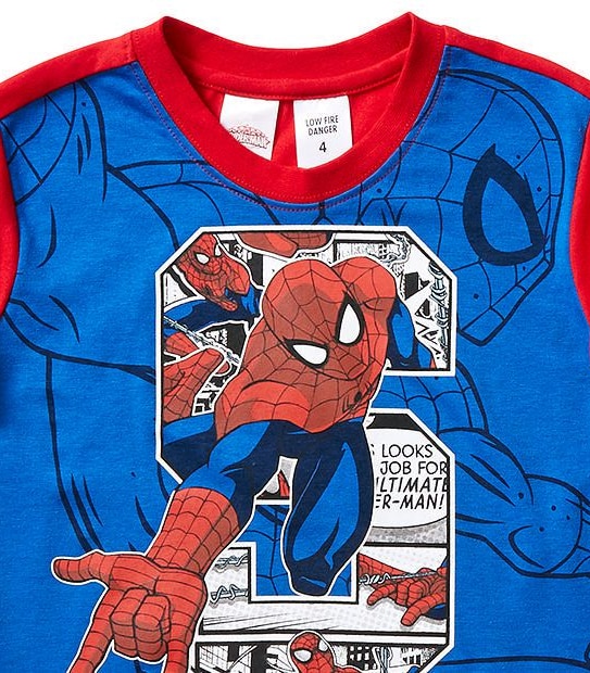Spider-Man Glow In The Dark Pyjama Set