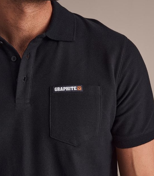 Graphite Polo Top