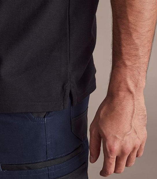 Graphite Polo Top