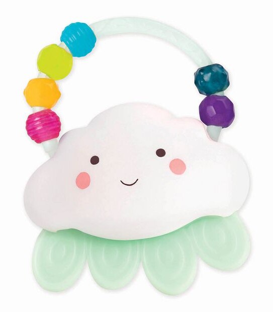 B. baby Rain-Glow Squeeze Cloud Rattle