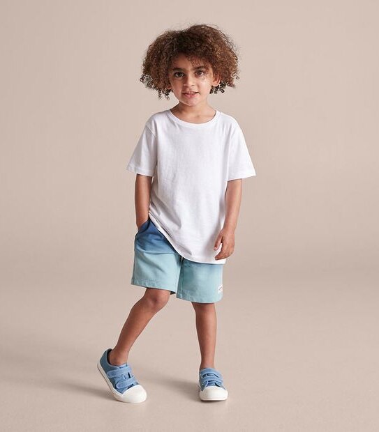 245220_00 SWEAT SHORT DIP DYE - BLACK IRIS