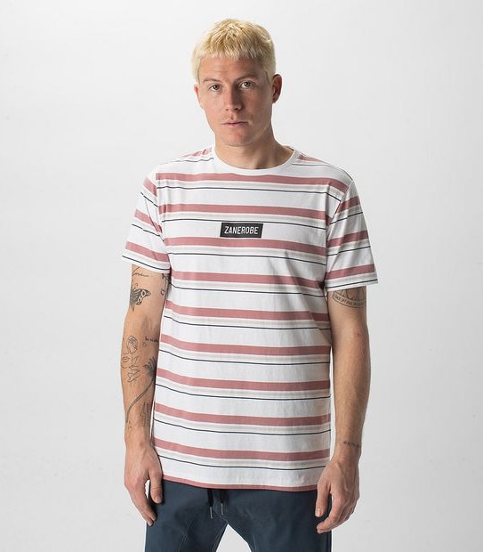ZxZanerobe Stripe T-Shirt - Red