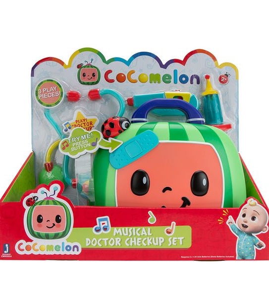 CoComelon Musical Doctor Check-Up Case Set